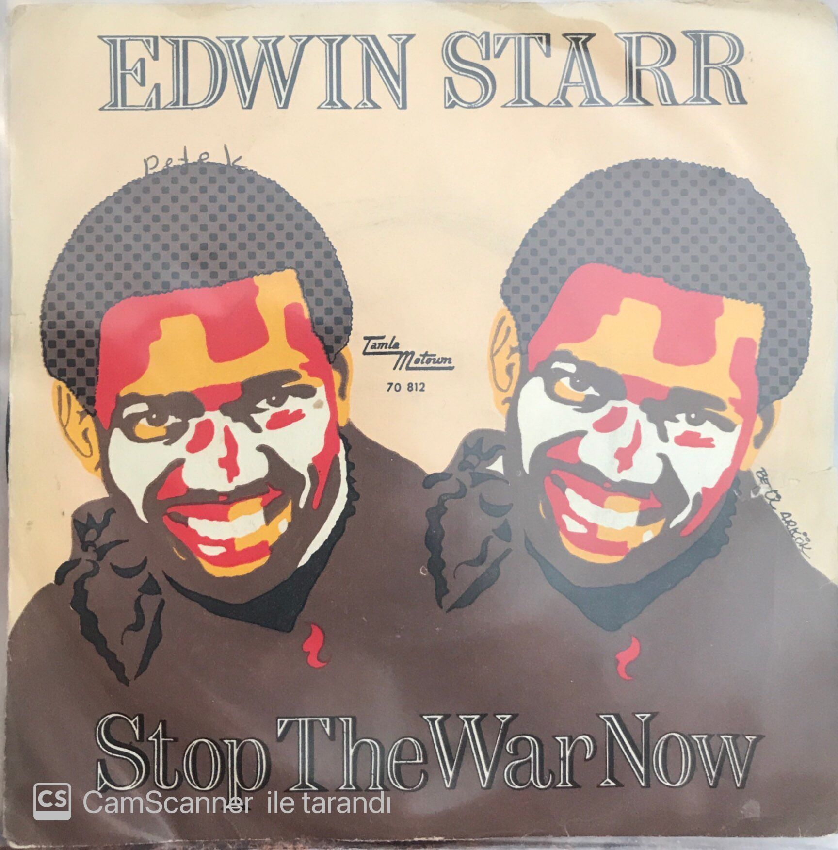 Edwin Starr Stop The War Now 45lik