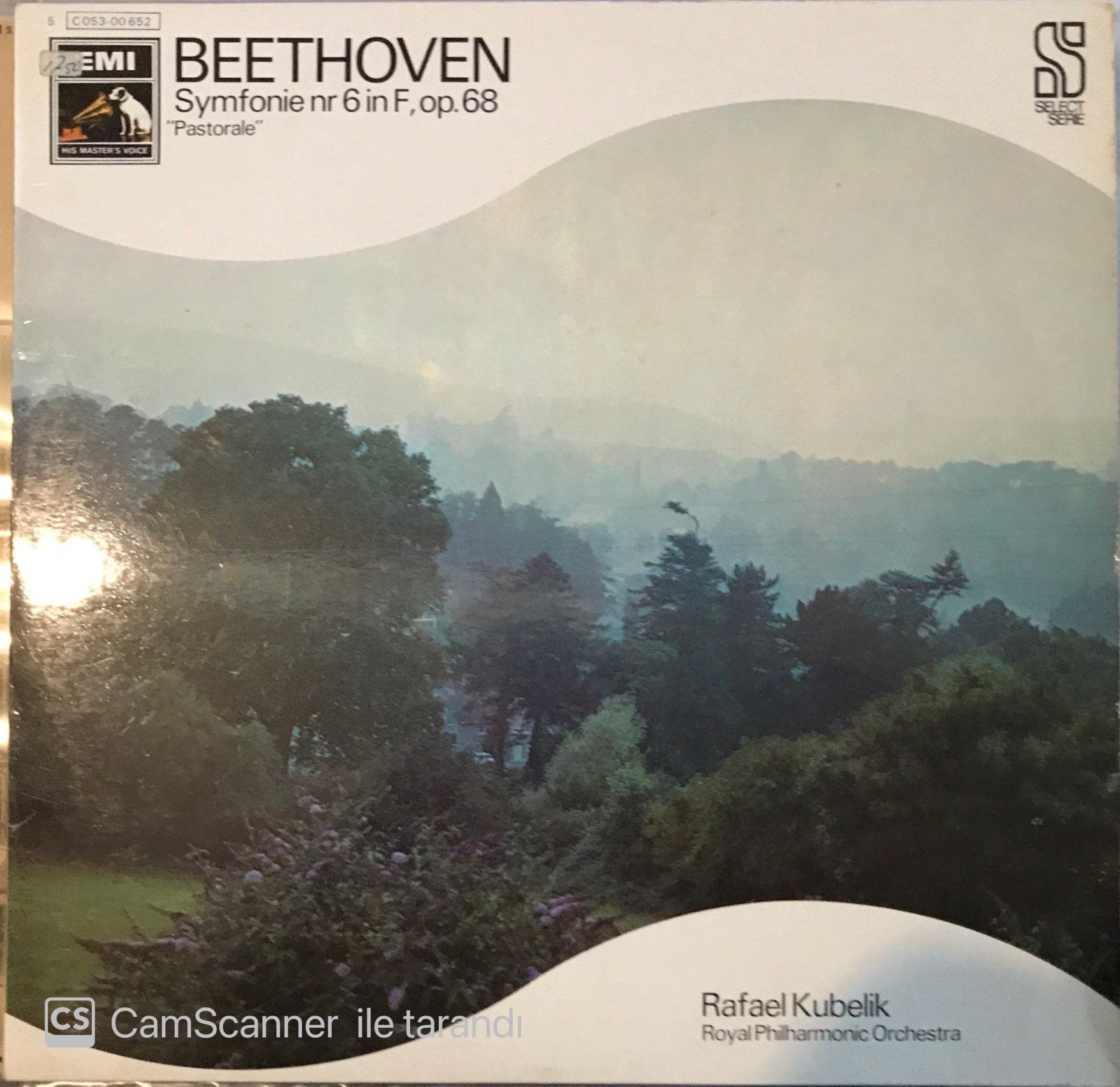 Beethoven Symfonie nr 6 in F, op.68 Pastorale Rafael Kubelik Royal Philharmonic Orc LP