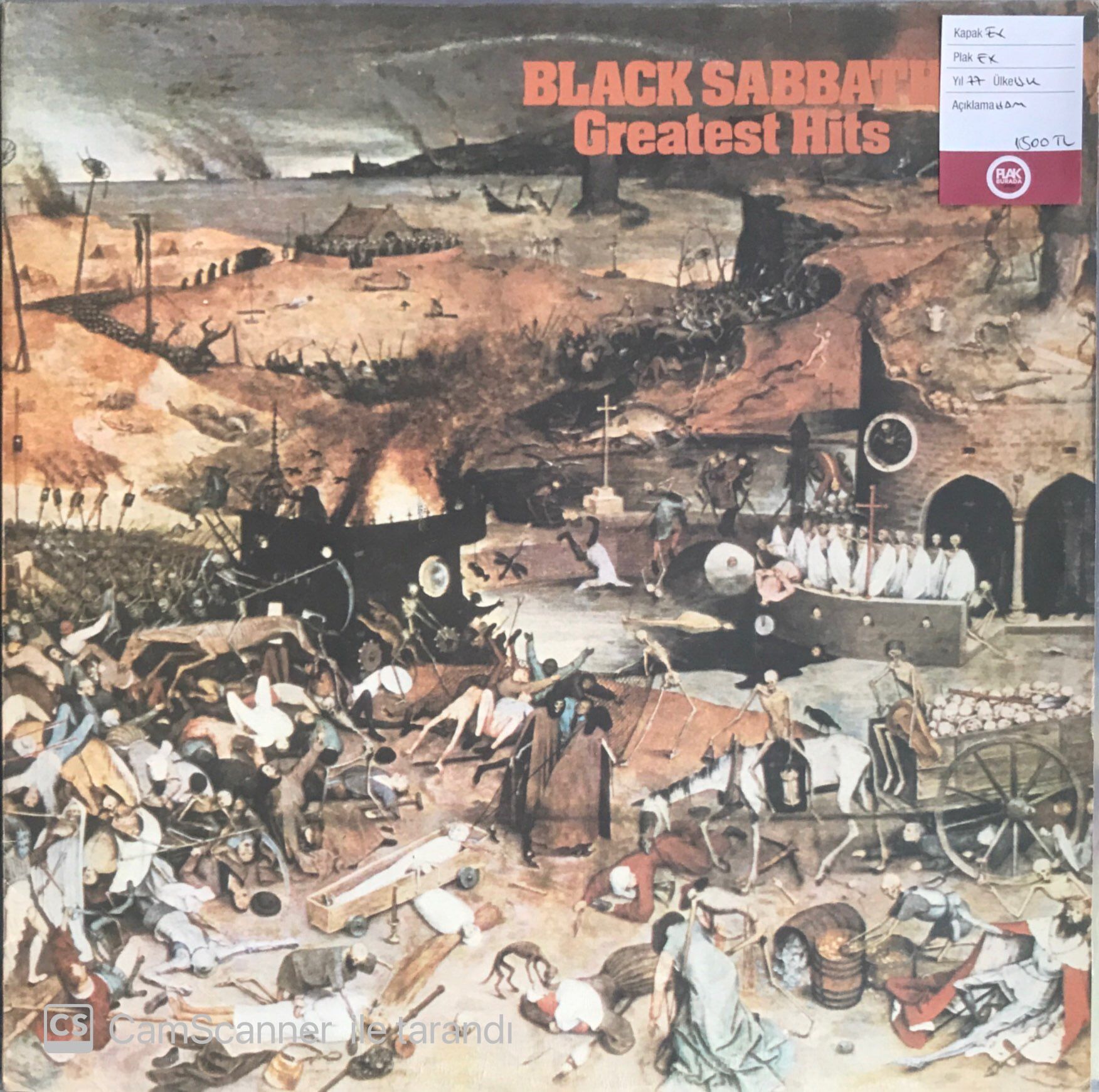 Black Sabbath - Greatest Hits LP