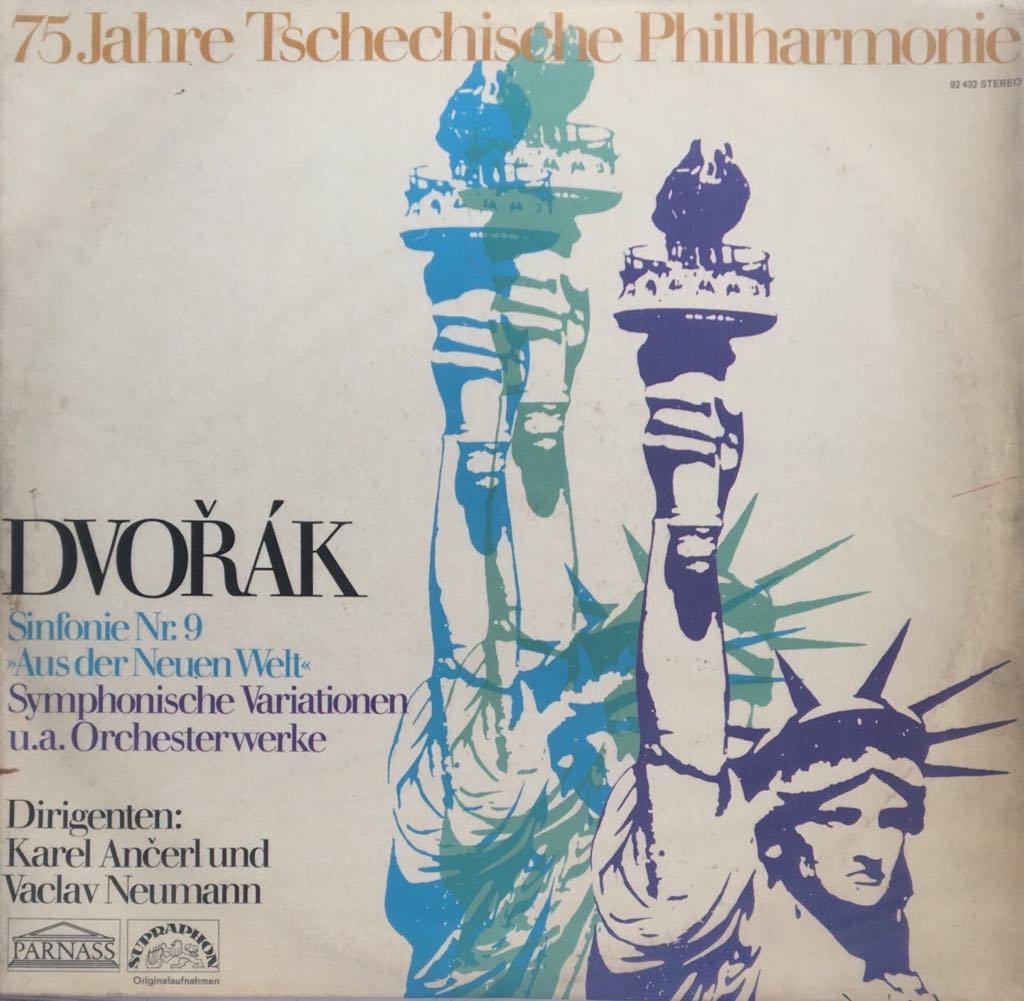 Dvořák Tschechische Philharmonie 75 Jahre Tschechische Philharmonie Double LP