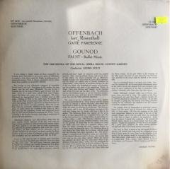 Offenbach Georg Solti, Royal Opera House Orchestra  Gaité Parisienne LP