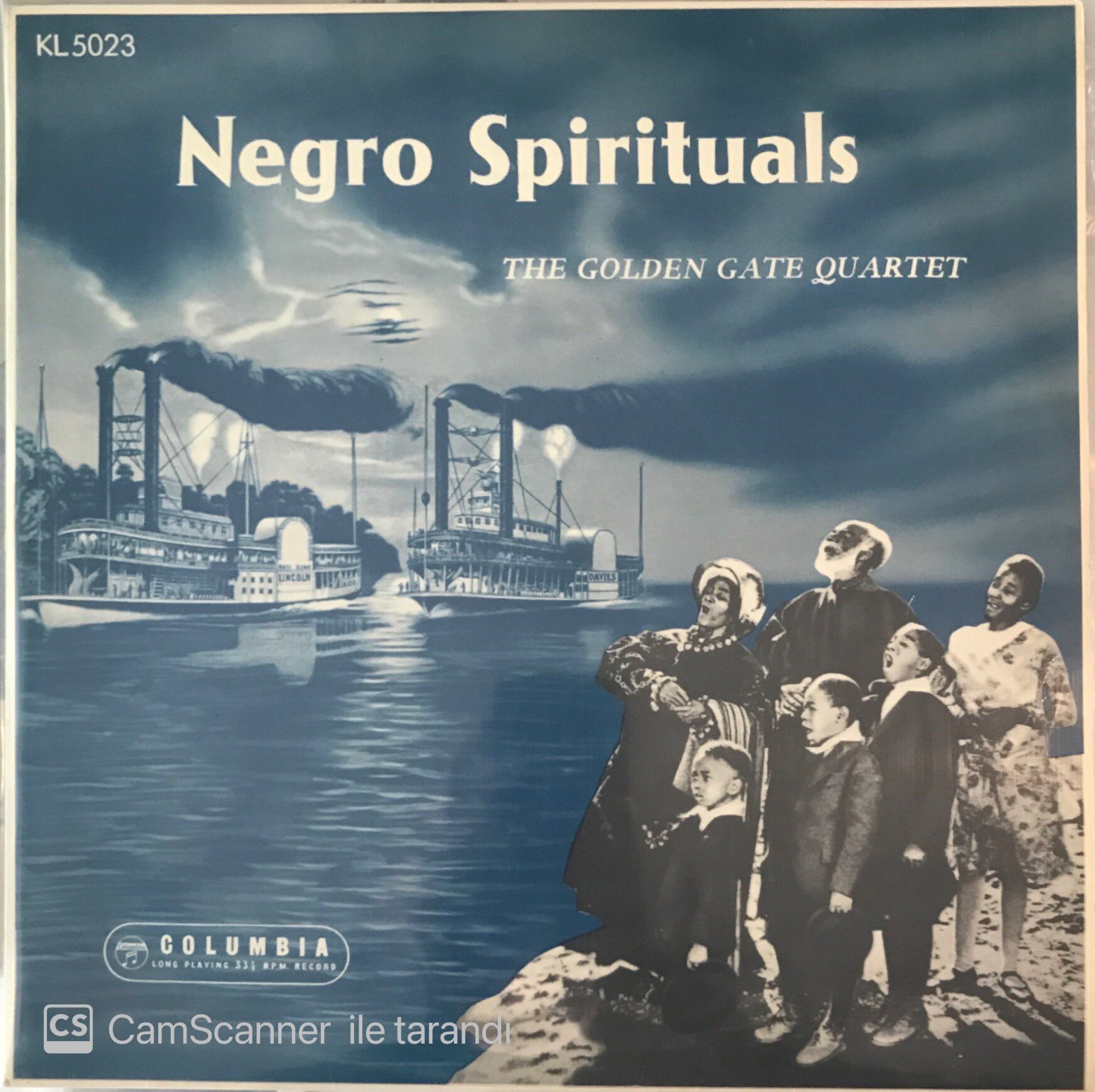 Negro Spirituals - The Golden Gate Quartet LP