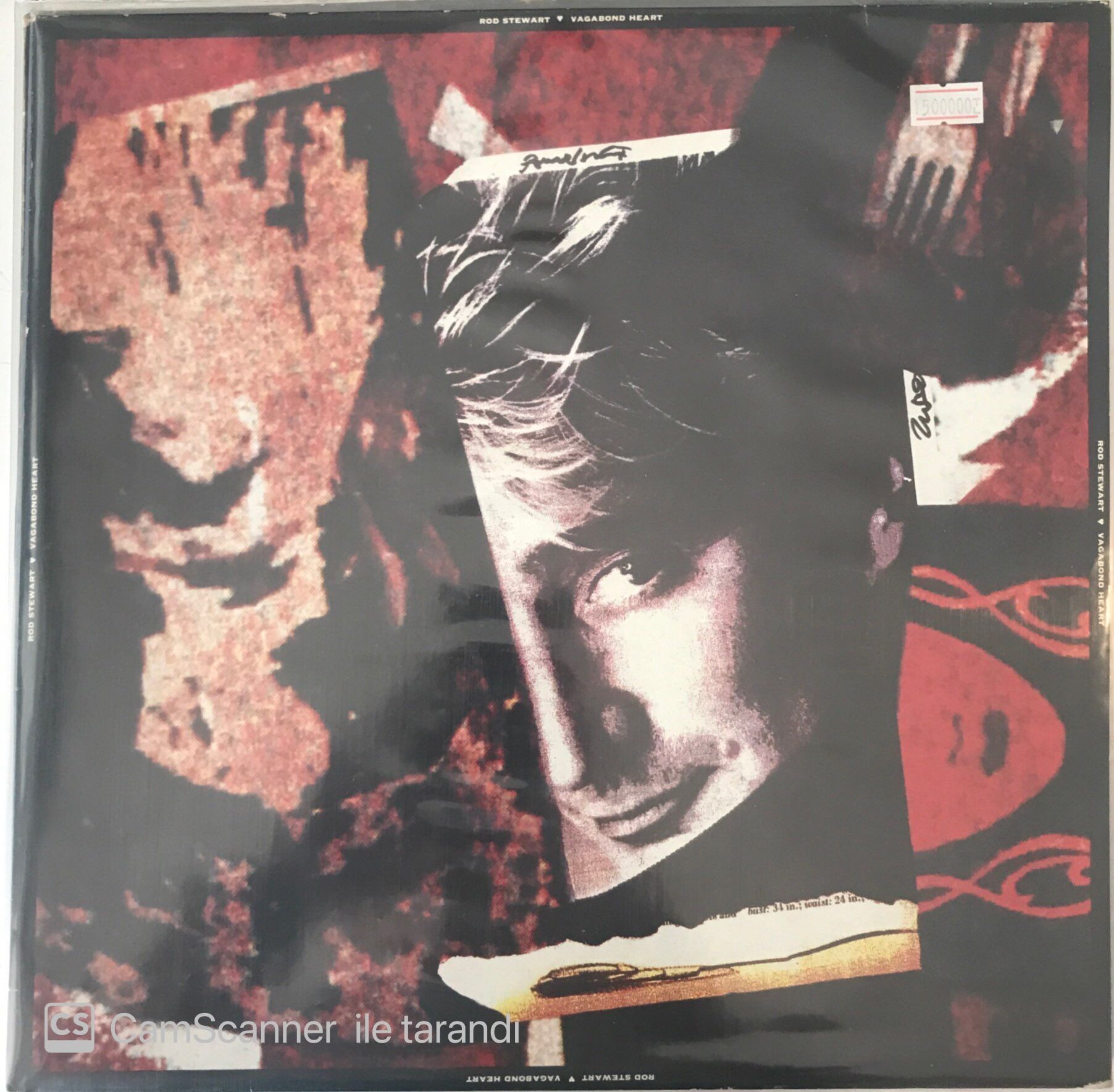 Rod Stewart Vagabond Heart LP