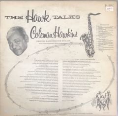 Coleman Hawkins The Hawk Talks LP