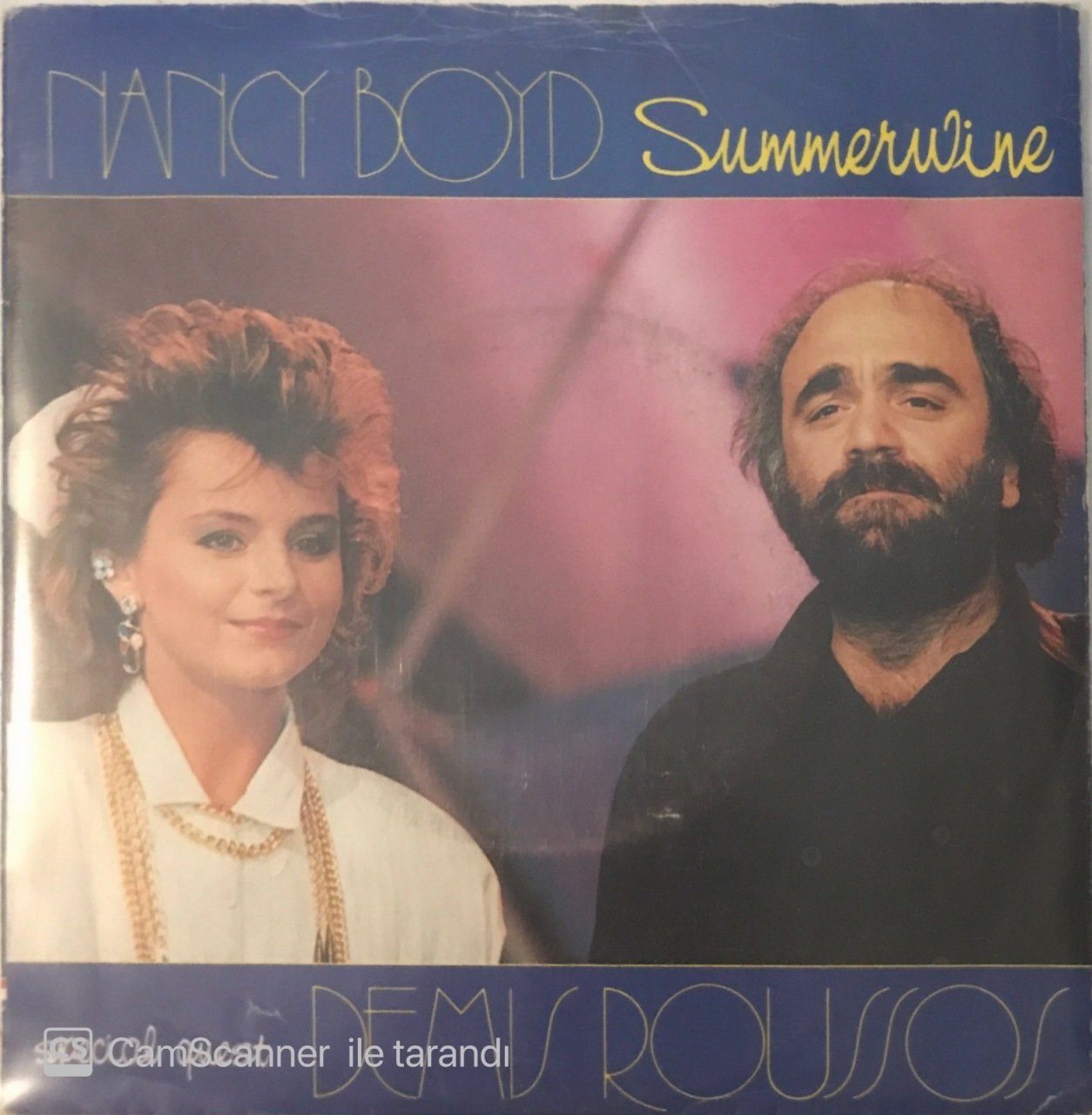 Nancy Bond with Special Guest Demis Roussos Summerwine 45lik