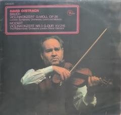 David Oistrach, BruchViolinkonzert G-moll Op. 26 / Mozart: Violinkonzert Nr. 3 G-dur KV 216 LP