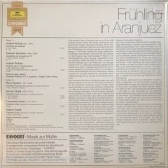 Frühling In Aranjuez Romantische Gitarrenkonzerte LP
