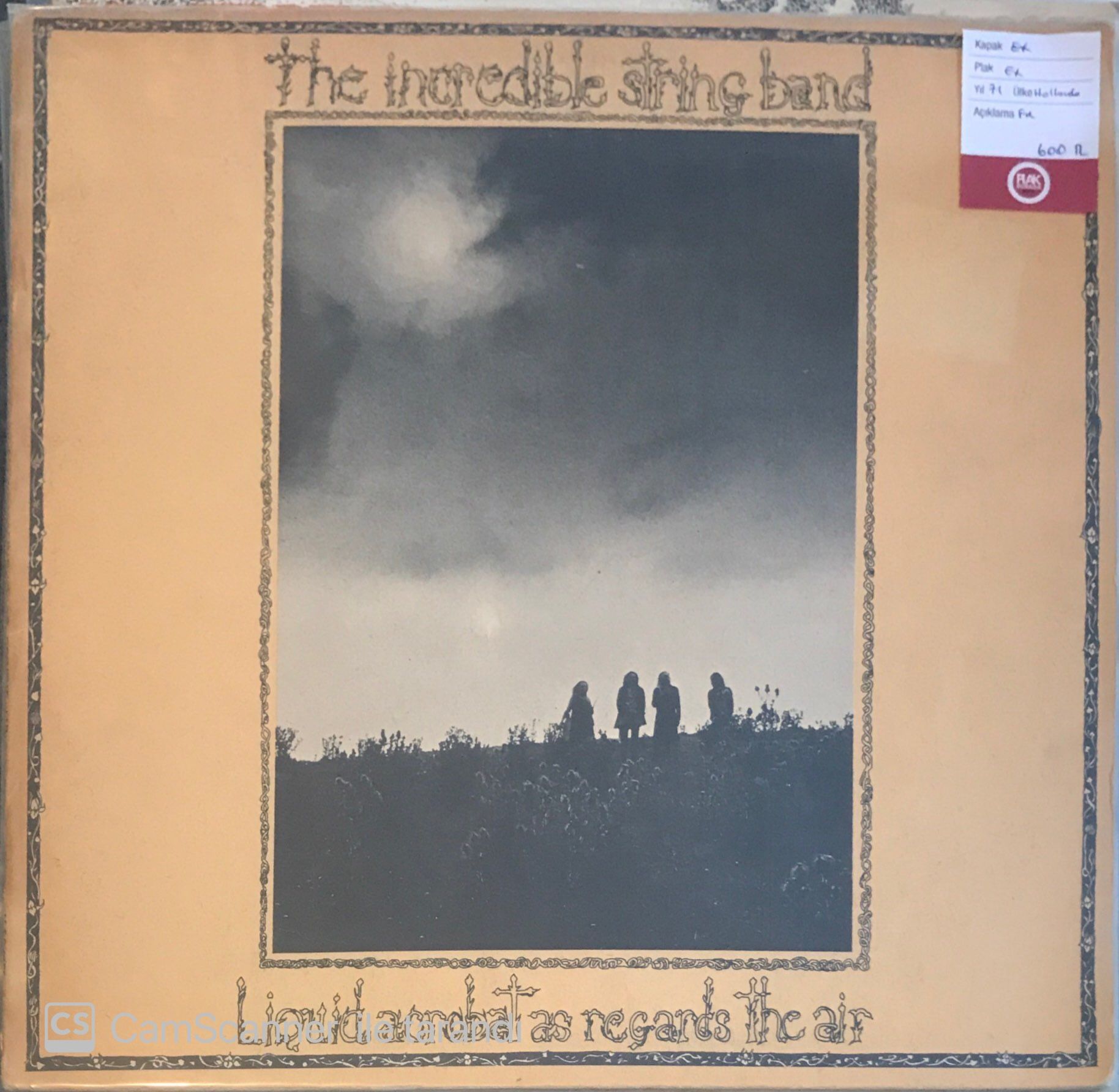 The Incredible String Band - Lıquid Acrobat As Regards The Air LP