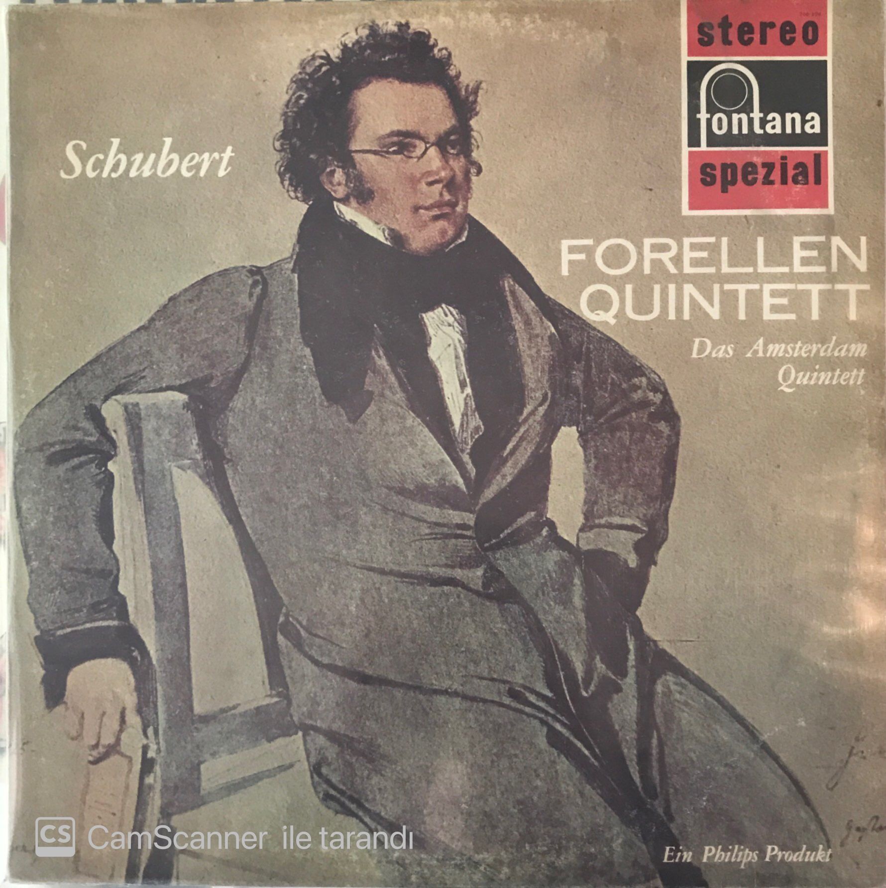Schubert - Forellen Quintett Das Amsterdam Quintett LP
