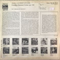 Schubert - Forellen Quintett Das Amsterdam Quintett LP