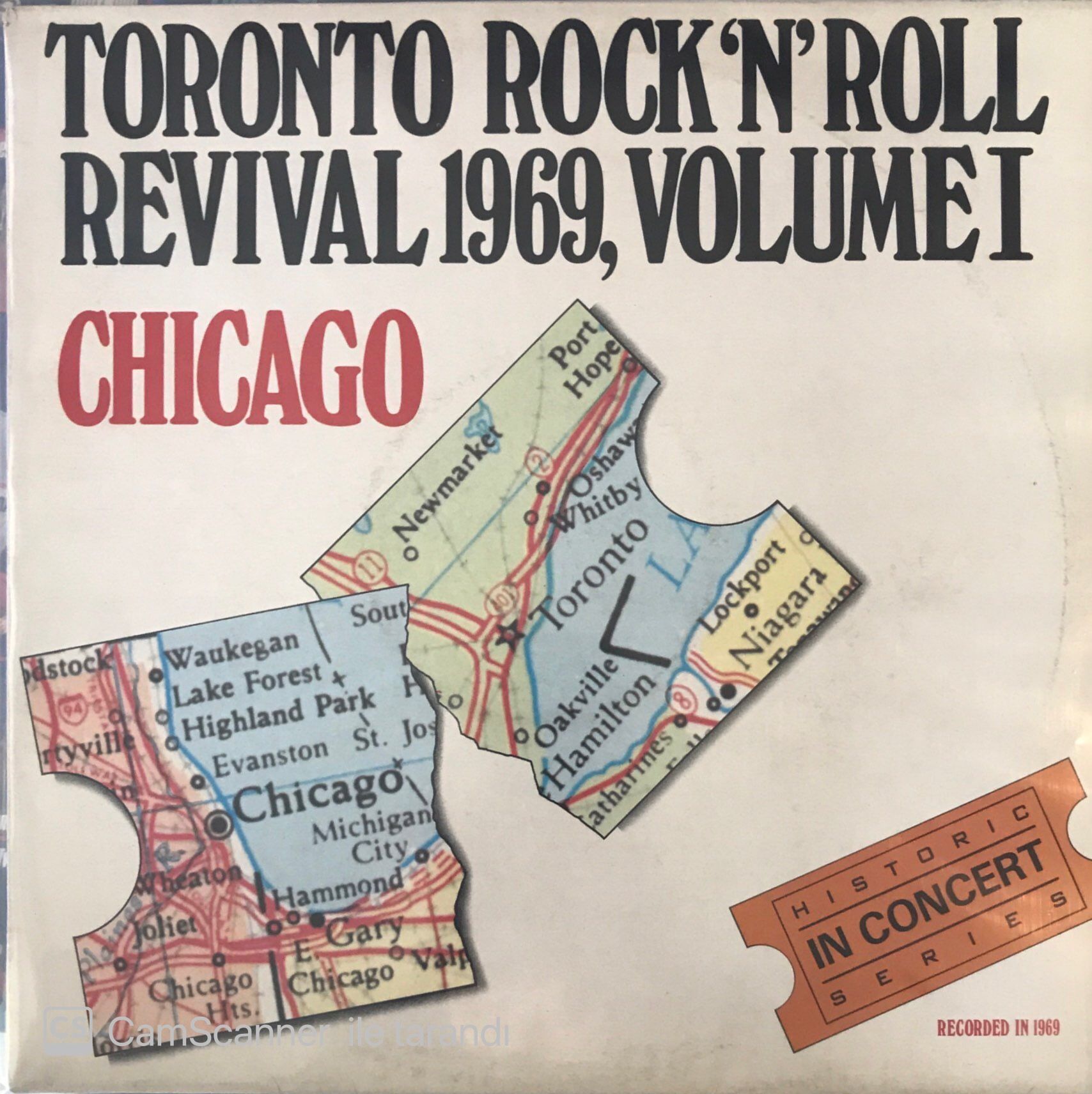 Toronto Rock'N'Roll Revival 1969, Volume 1 Chicago LP