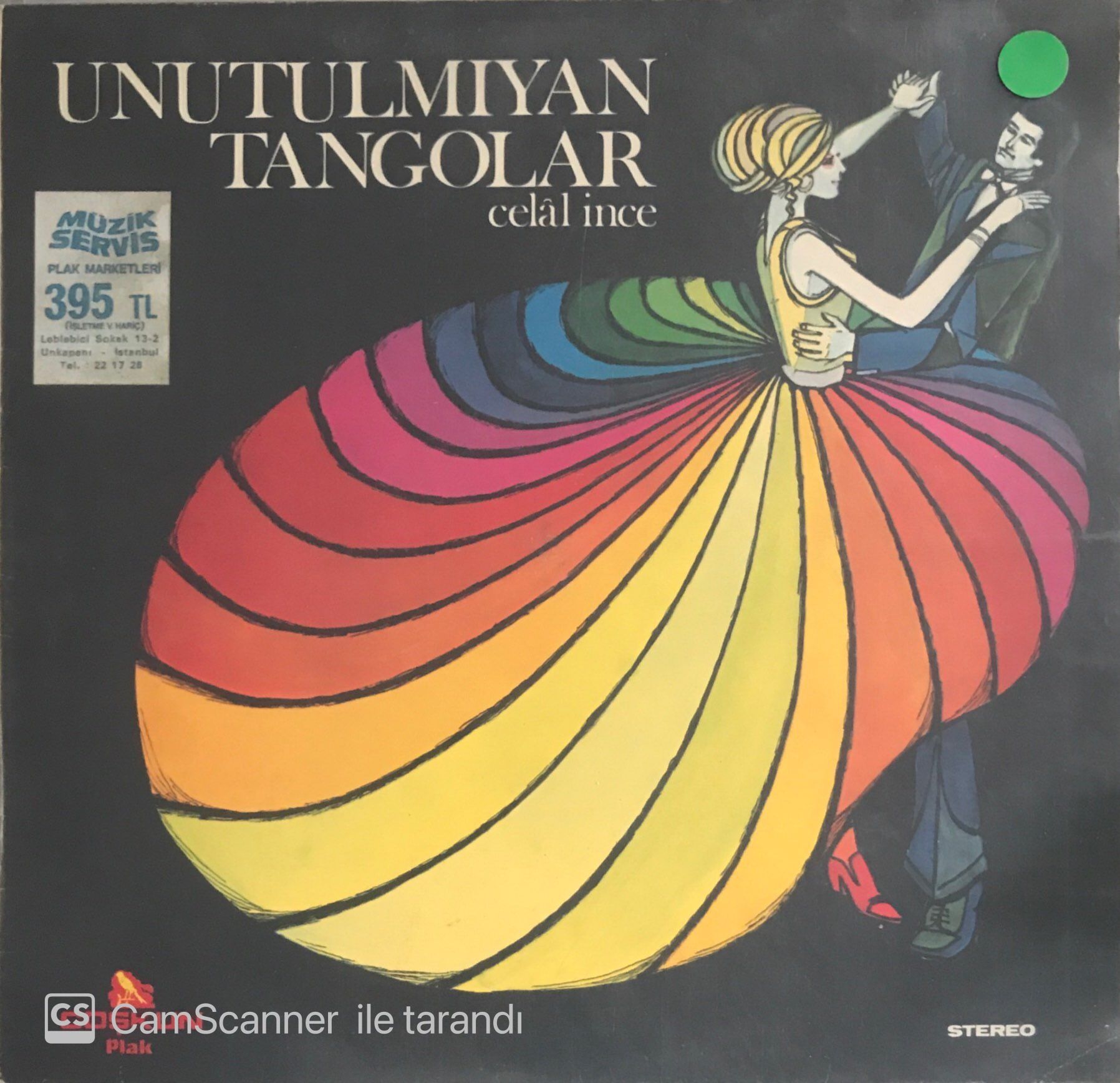 Unutulmayan Tangolar / Celal İnce LP