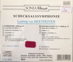 Schıcksalssymphone Beethoven CD