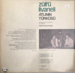Zülfü Livaneli Atlının Türküsü LP