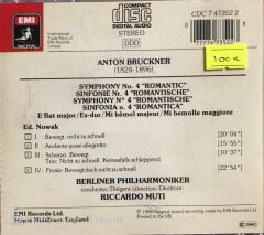Bruckner Symphony No 4 - Romantic - Riccardo Muti - Berliner Philharmoniker - CD