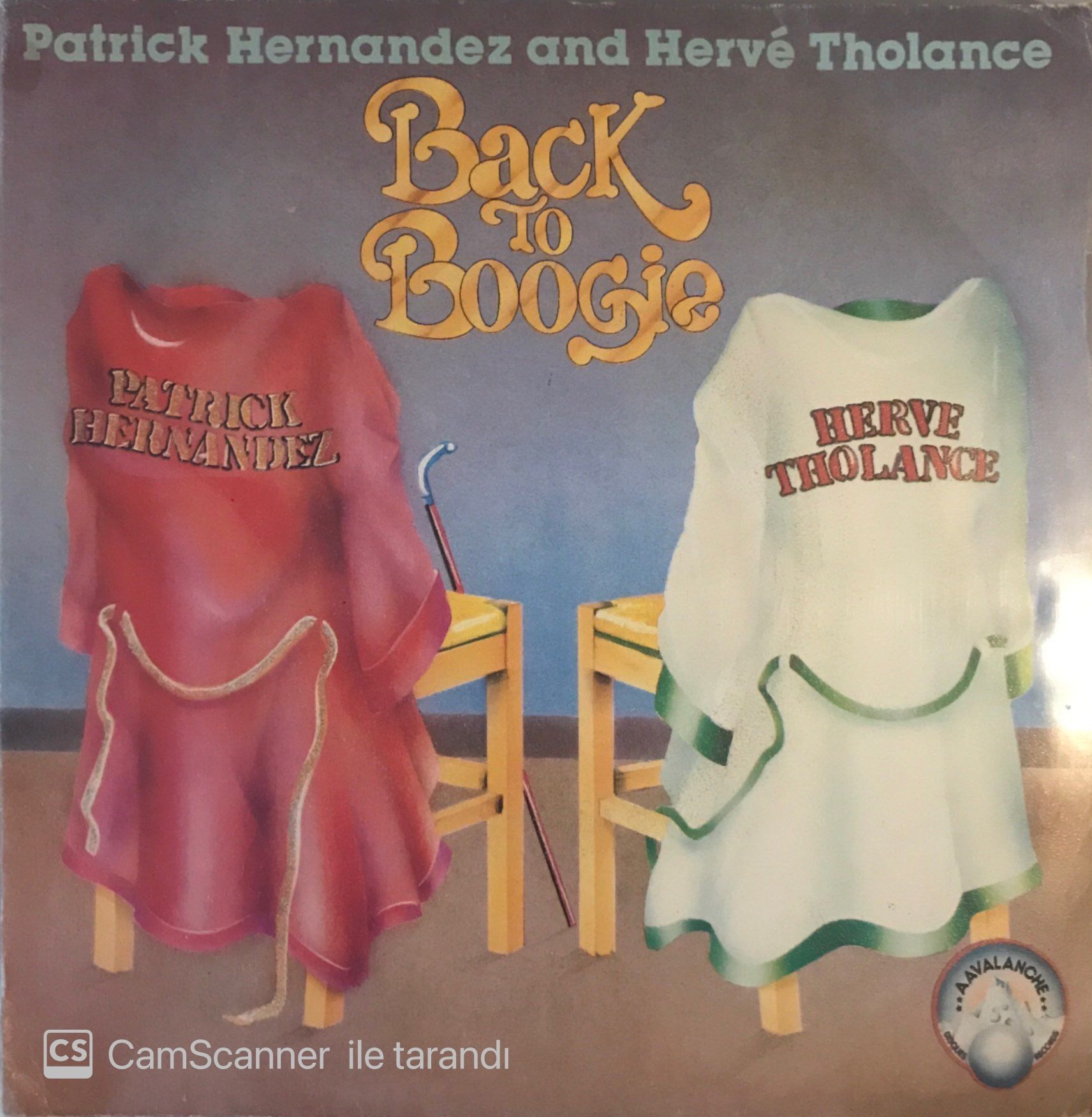 Patrıck Hernandez And Herve Tholance - Back To Boogıe 45lik
