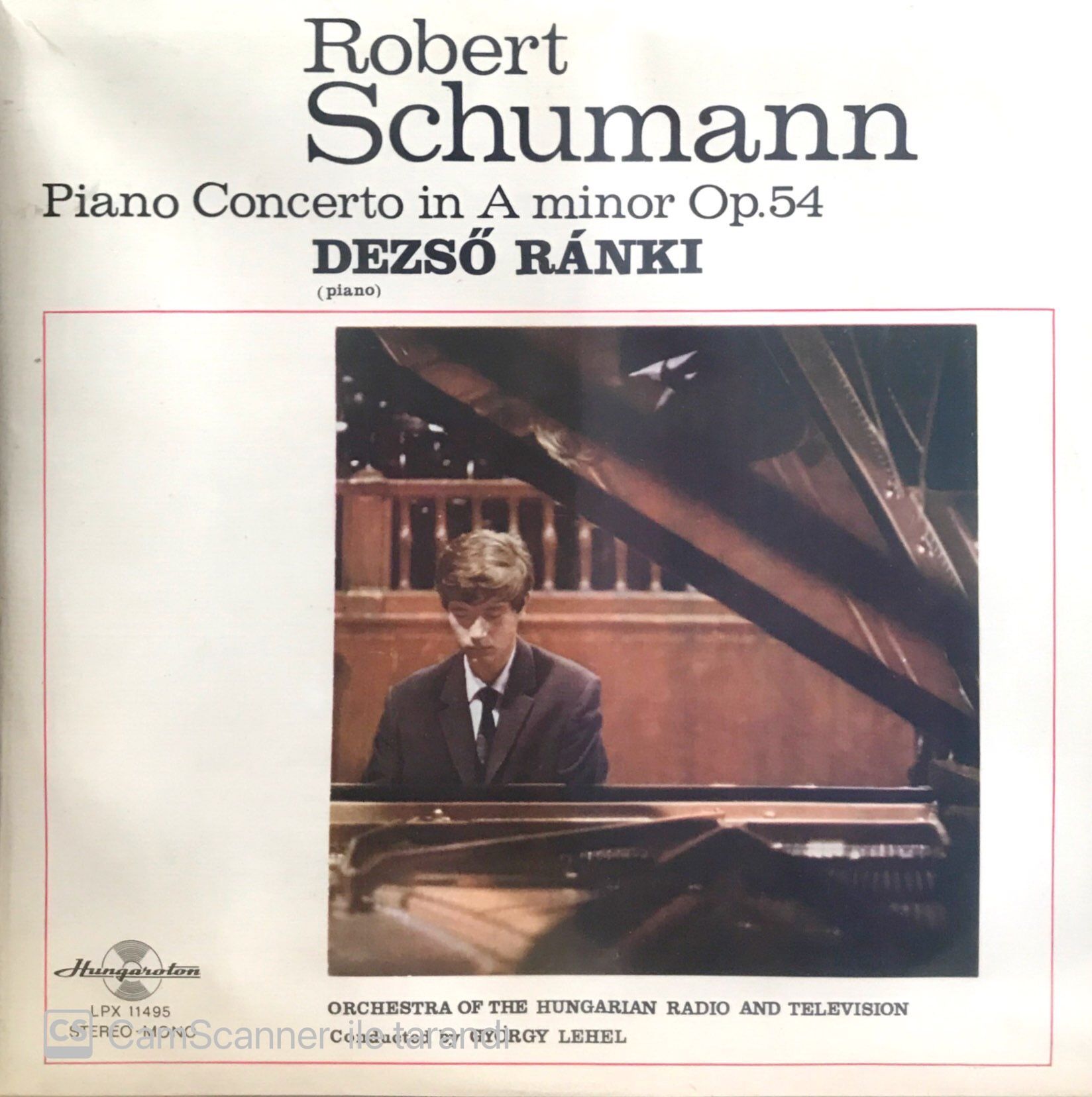 Schumann / Piano Concero / Dezso Ranki LP