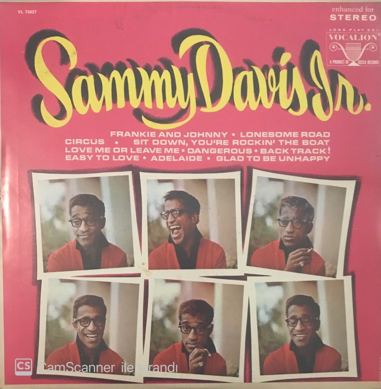 Sammy Davis Jr. Circus LP