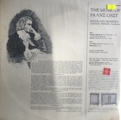 Franz Liszt, Arthur Fiedler ∙ Boston Pops The Music Of Franz Liszt LP