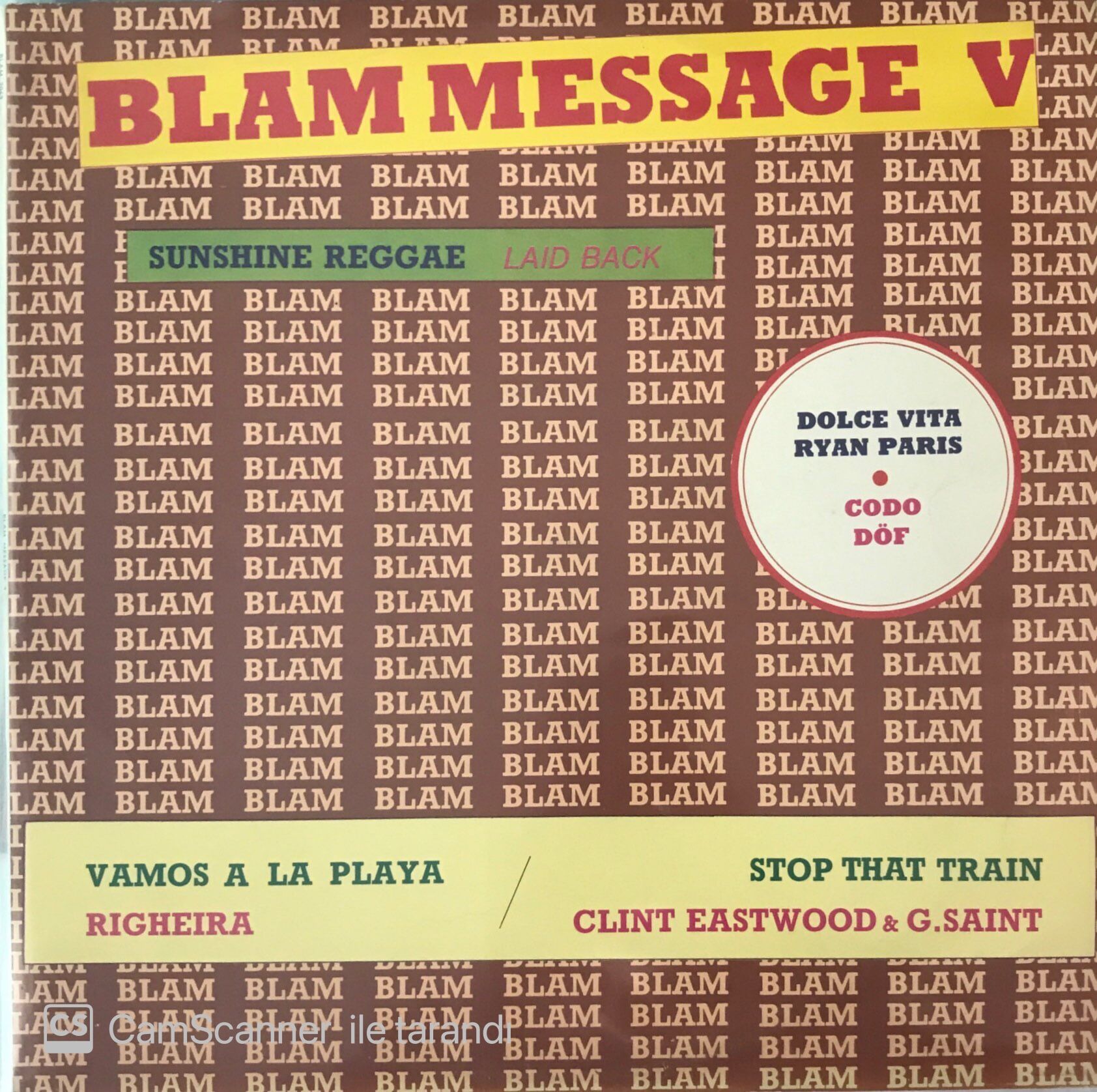 Blam Message V LP