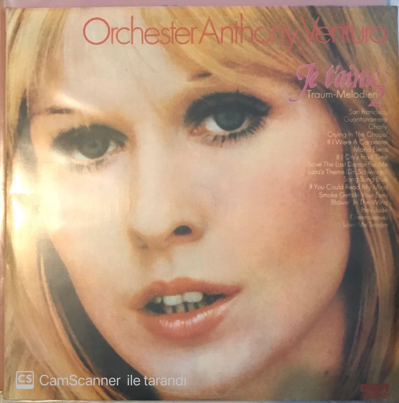 Orchester Anthony Ventura - Je Taime 2 LP