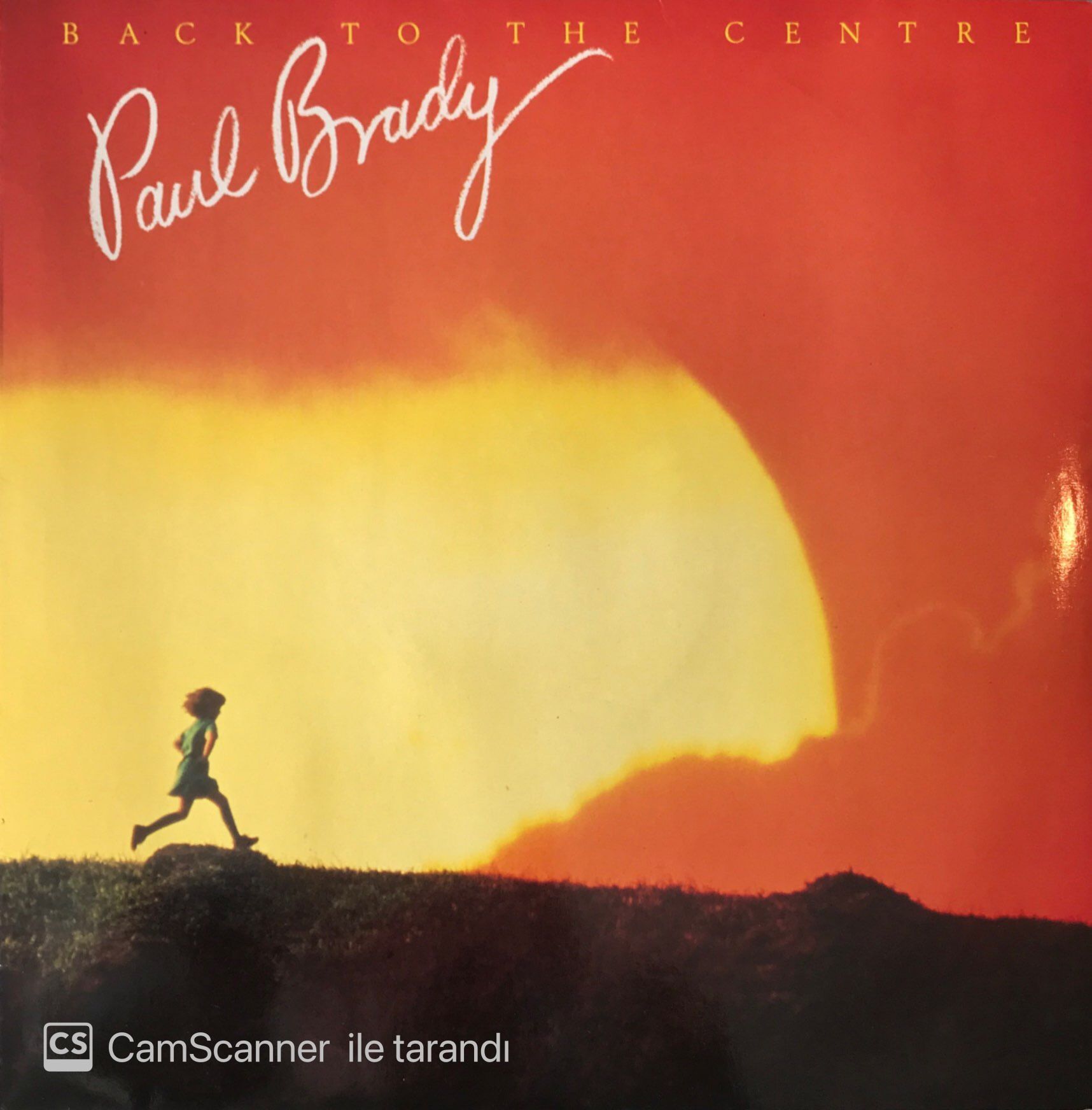 Paul Brady - Back To The Centre LP