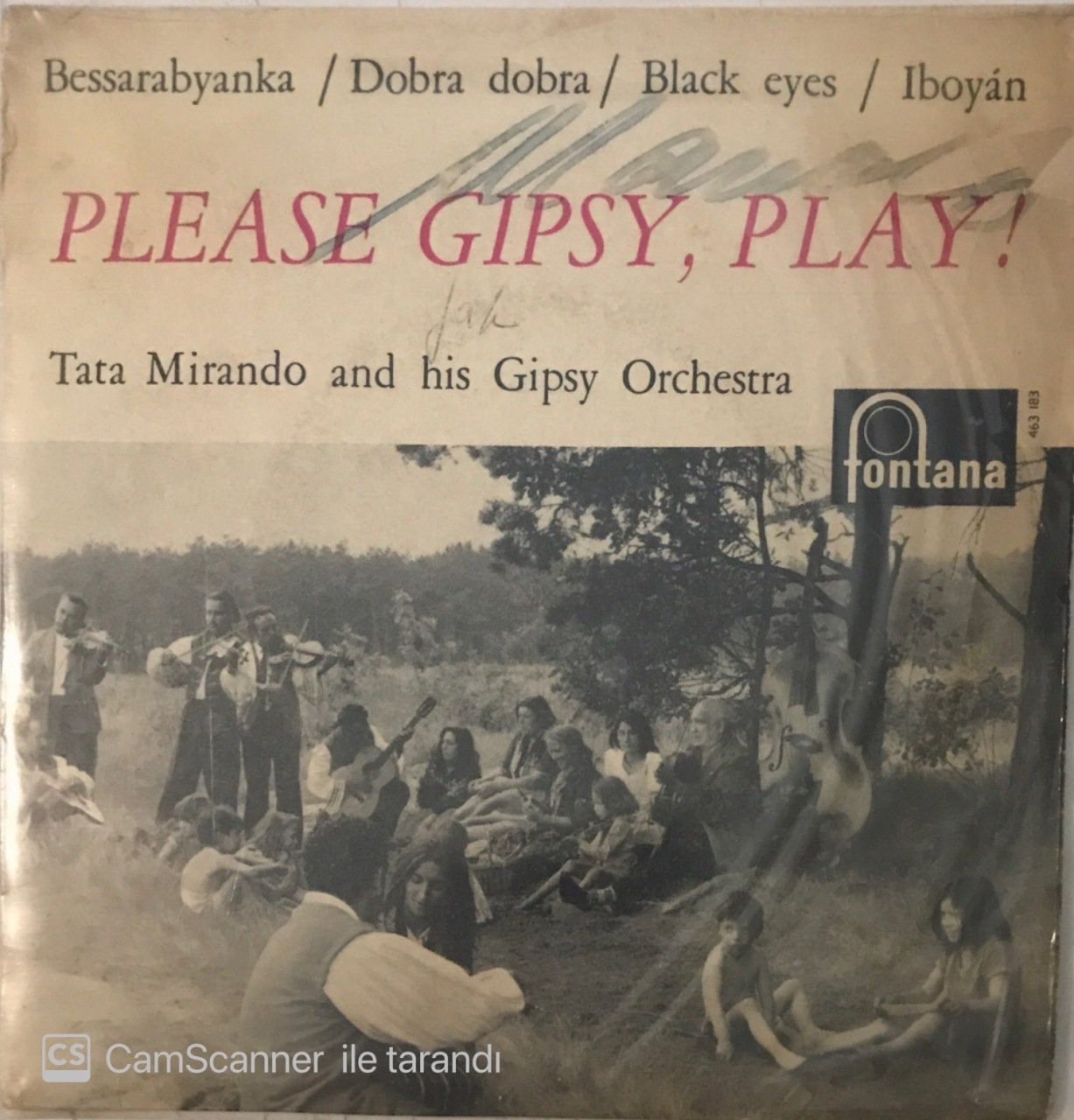 Bessaranbyanka / Dobra Dobra / Black Eyes / Iboyan Please Gipsy Play 45lik