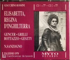 Rossini - Elisabetta-Regina D'inghil - CD