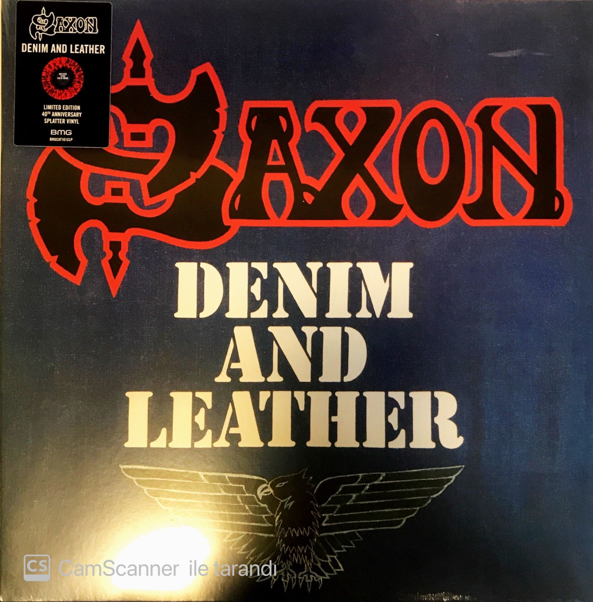 Saxon - Denim and Leather LP