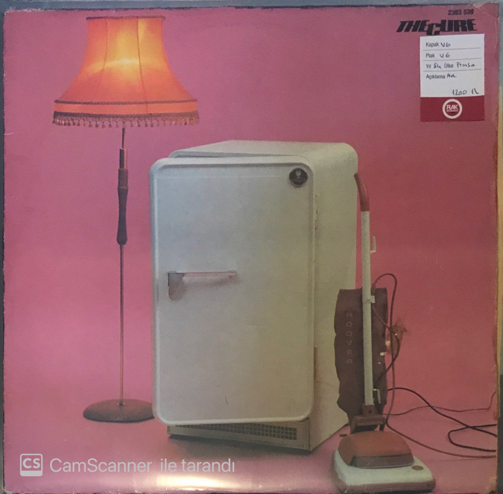 The Cure - Three Imaginary Boys LP