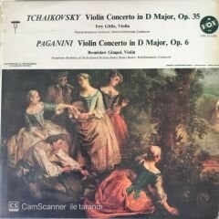 Pyotr Ilyich Tchaikovsky, Niccolò Paganini ‎– Tchaikovsky Violin Concerto In D Major, Op. 35, Paganini Violin Concerto In D Major, Op. 6 LP