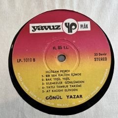 Gönül Yazar - Gönül Yazar'dan Seçmeler-2   LP