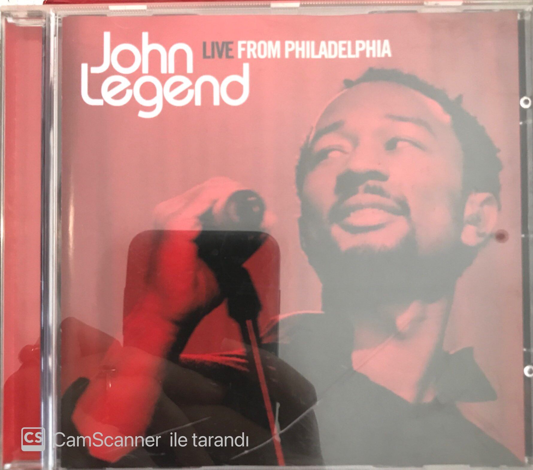 John Legend Live From Philadelphia CD