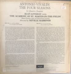 Vivaldi The Four Seasons LP