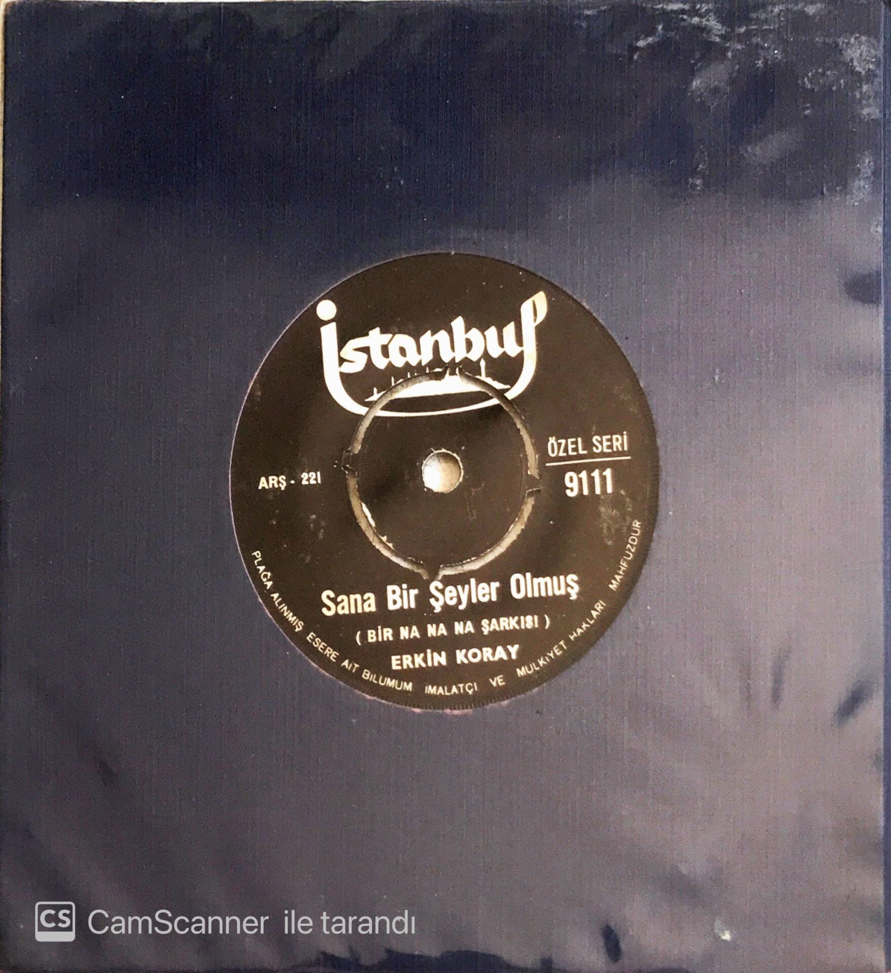 Erkin Koray - Sana Bir Şeyler Olmuş/Seni Her Gördüğümde - 45'lik
