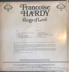 Francoise Hardy - Sings Of Love LP