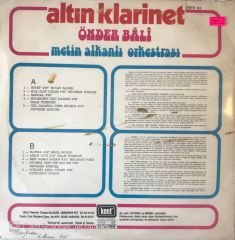 Önder Bali - Metin Alkanlı Orkestrası - Altın Klarinet  LP