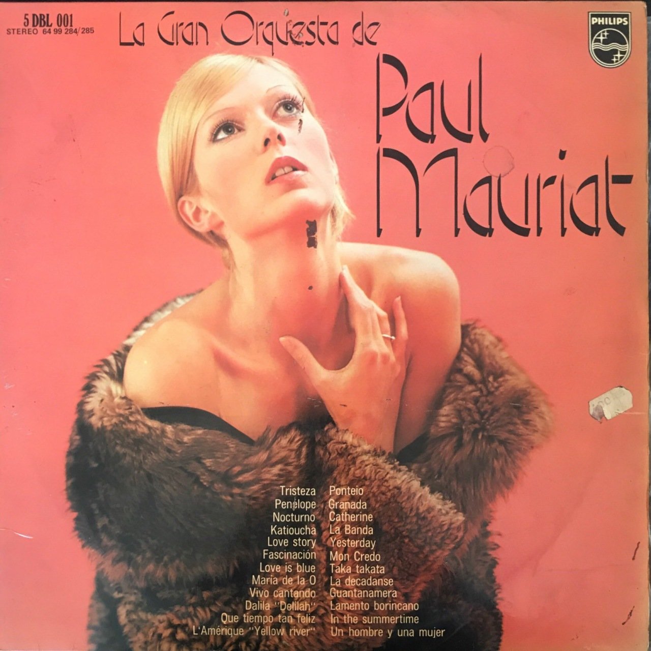 La Gran Orquesta De Paul Mauriat Çift LP