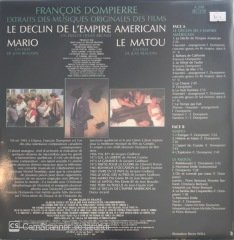 François Dompierre Extraits Des Musiques Originales Des Films LP