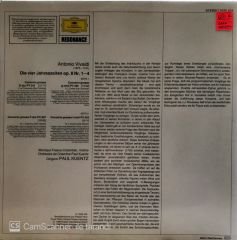Antonio Vivaldi Die Vier Jahreszeiten (Dört Mevsim) LP