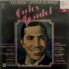 Carlos Gardel - L'inoubliable chanteur de Tangos (2x Plak) LP