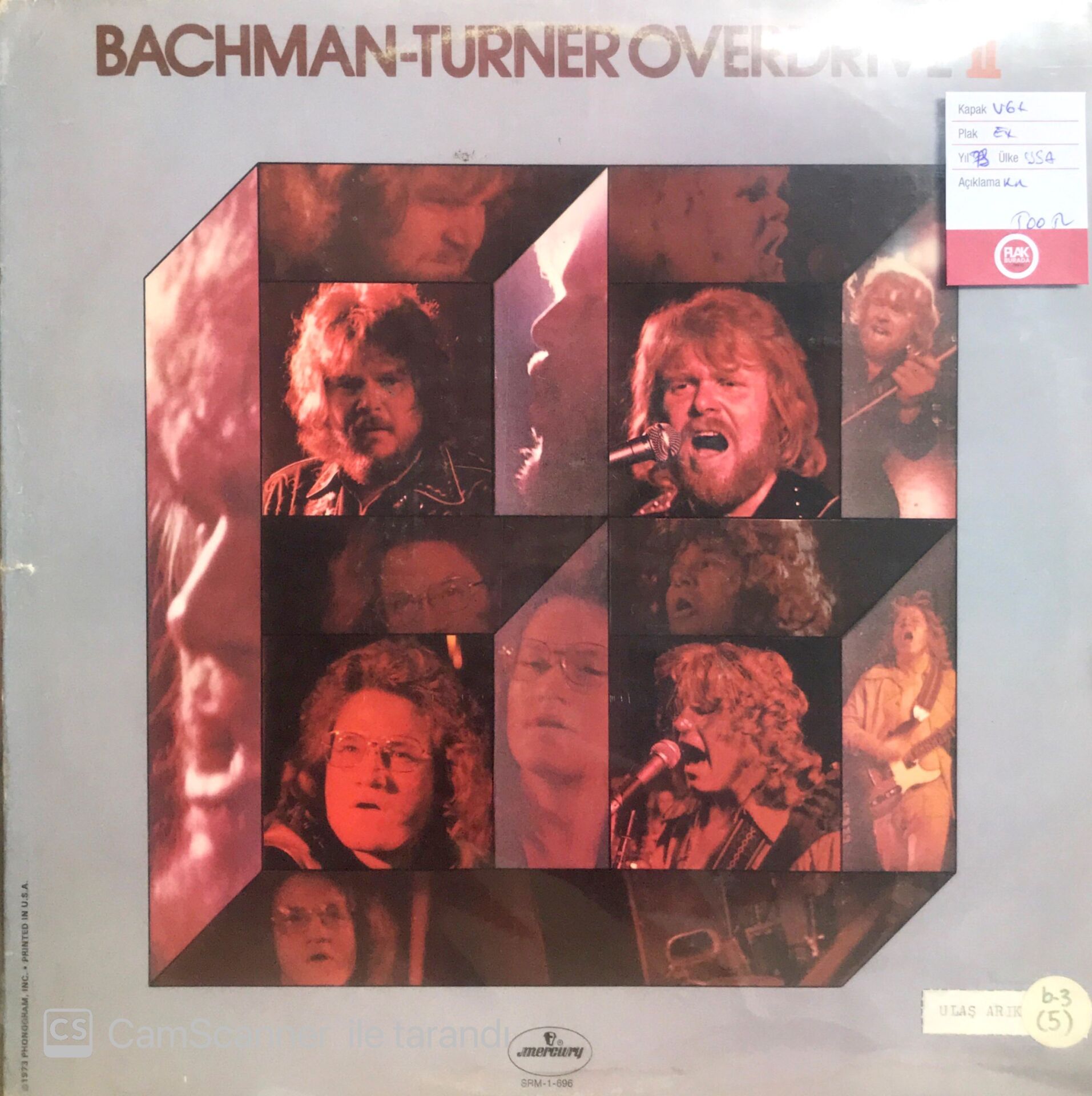 Bachman-Turner Overdrive II LP