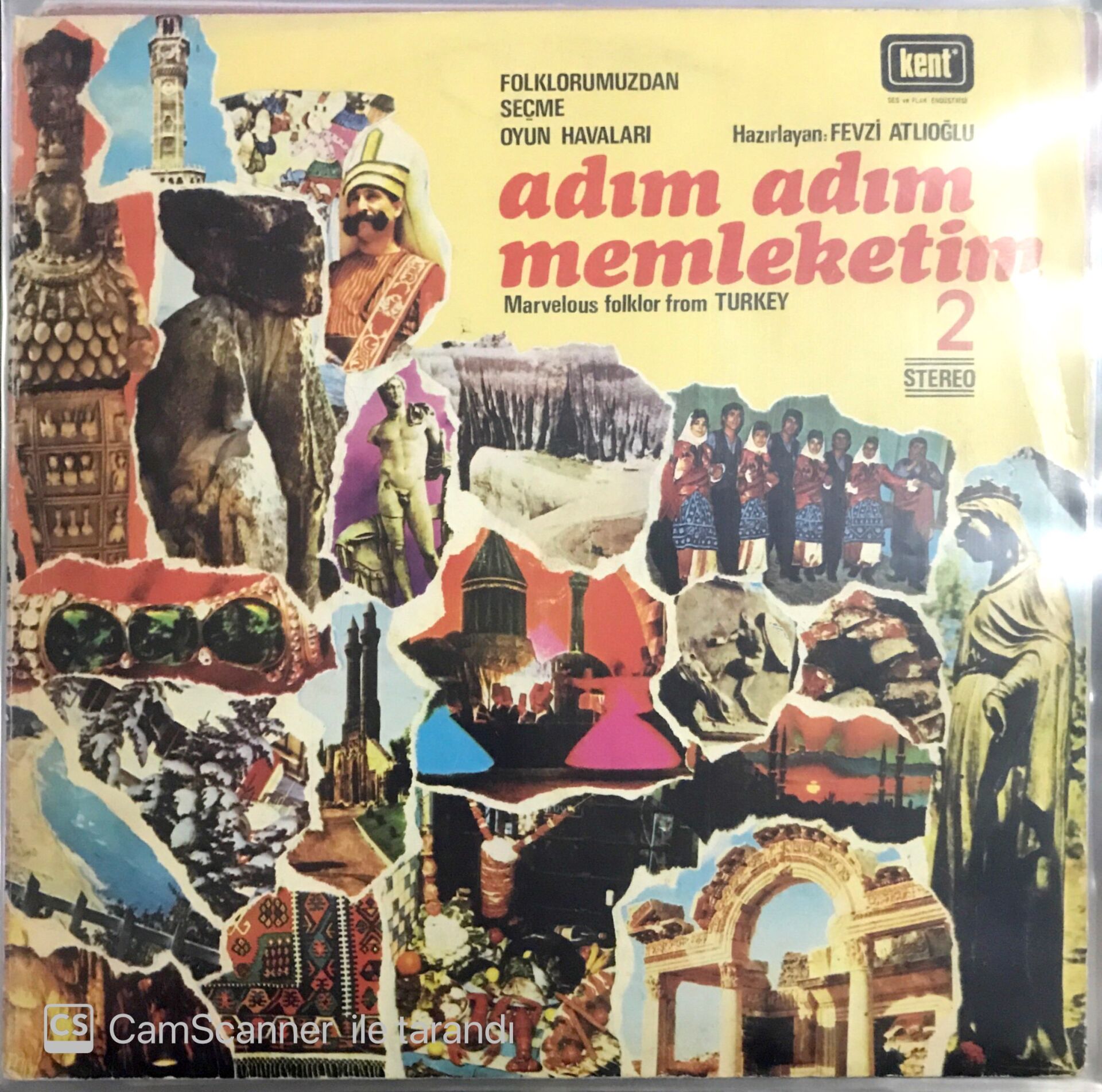 Folklorumuzdan Seçme Oyun Havaları Adım Adım Memleketim LP