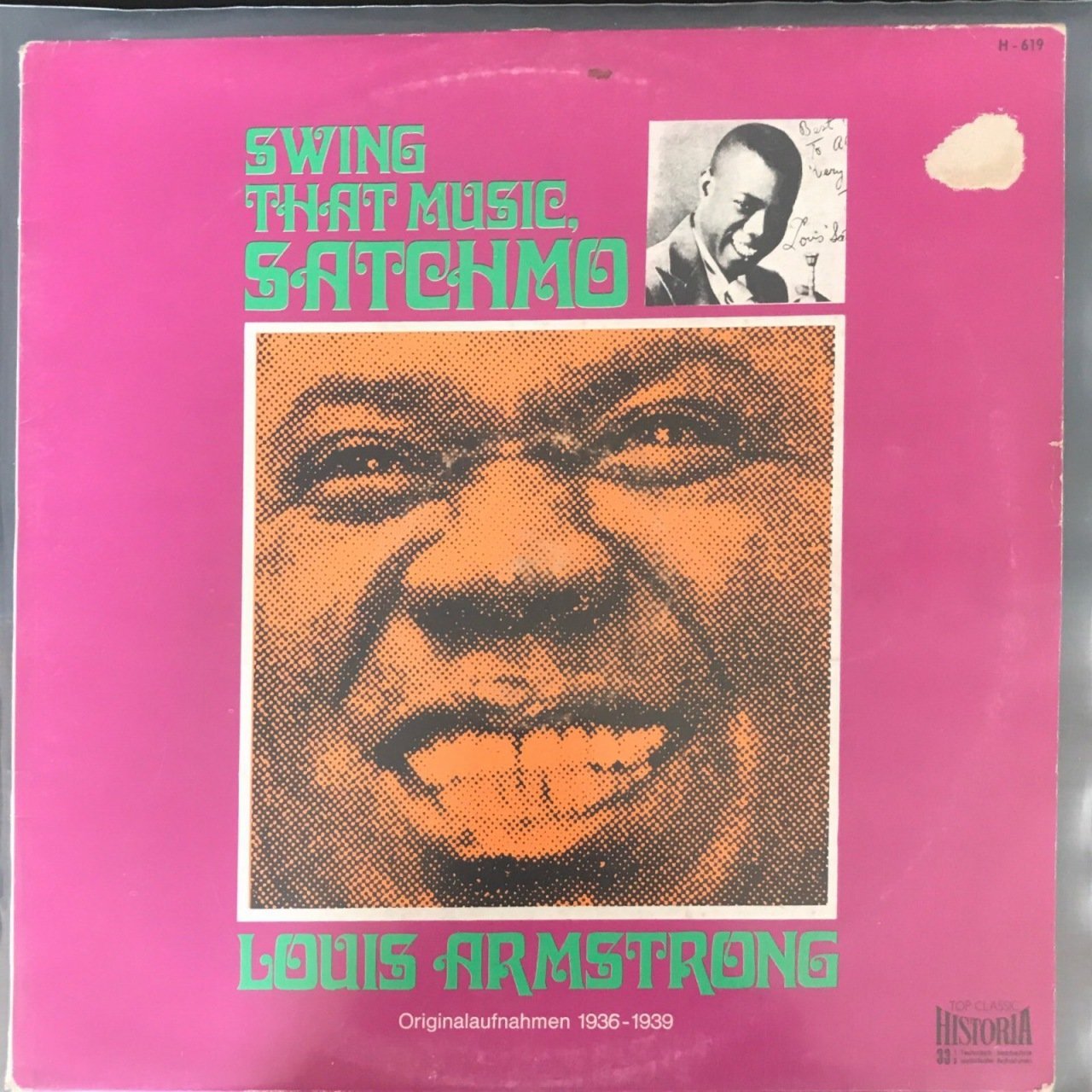 Swing That Music, Satchmo Louis Armstrong LP
