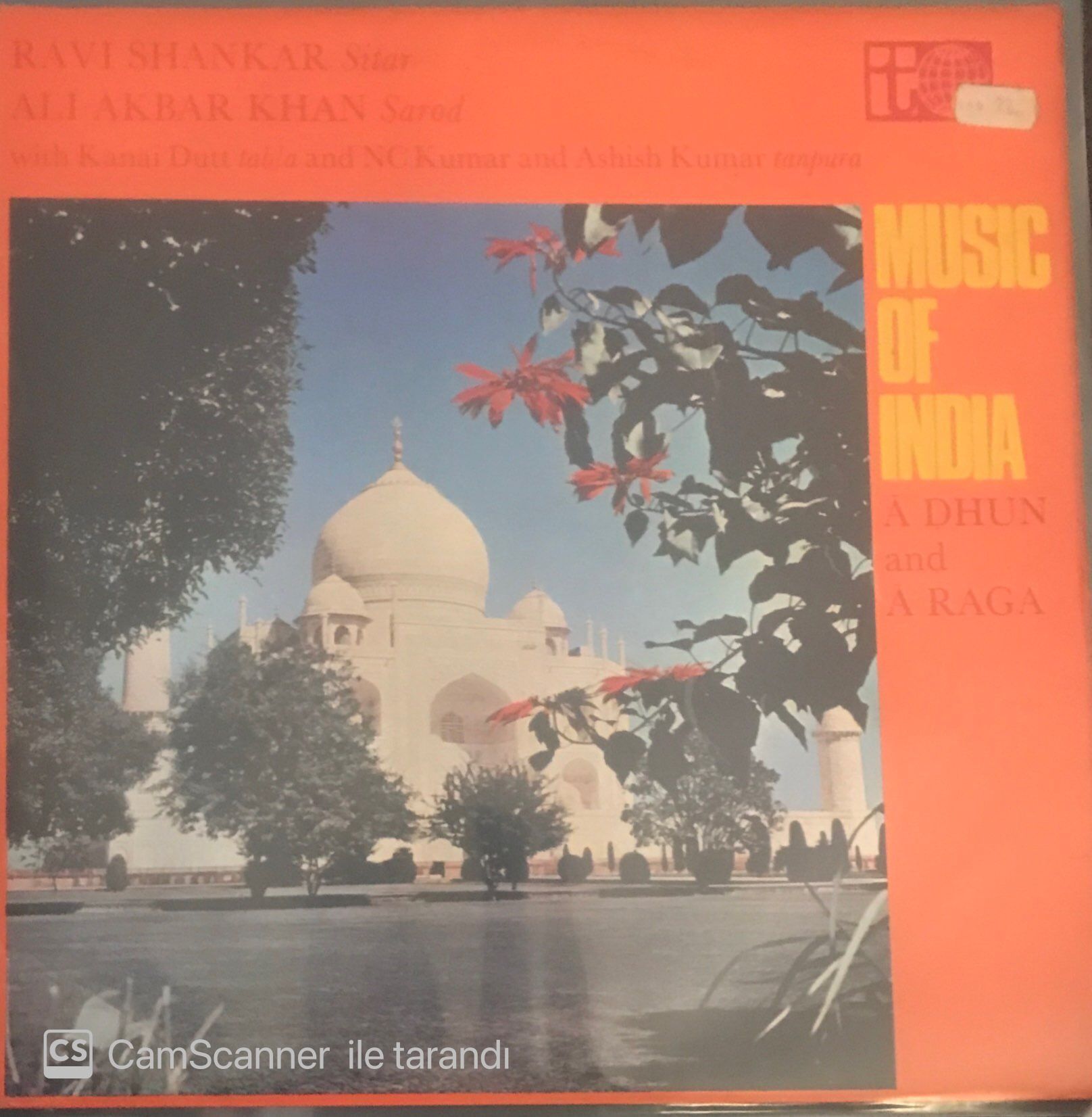 Music Of India A Dhun And A Raga LP