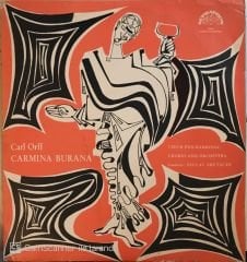 Carl Orff  Czech Philharmonic Orchestra‎ Carmina Burana LP