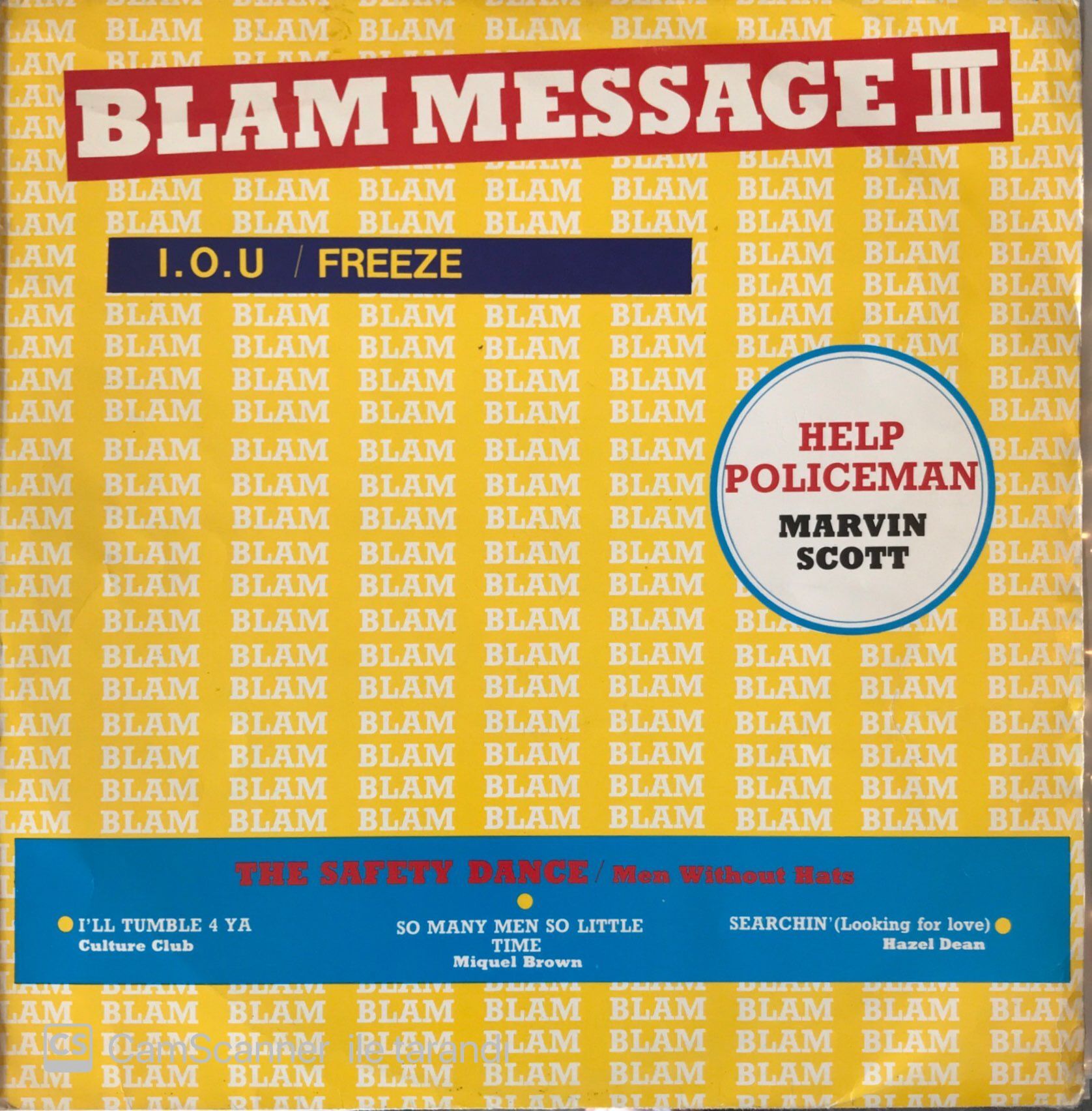 Blam Message III LP