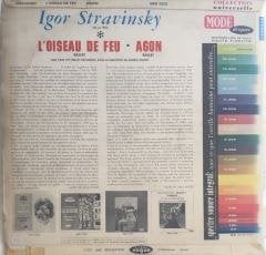 Igor Stravinsky  New York City Ballet Orchestra L'Oiseau De Feu & Agon LP