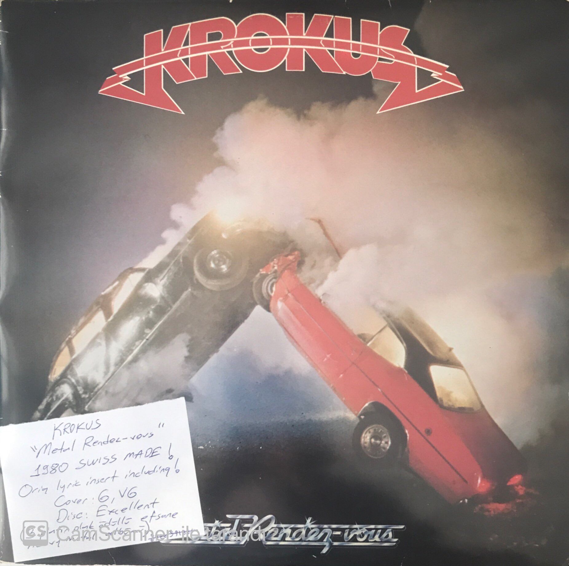 Krokus Metal Rendez Vous LP