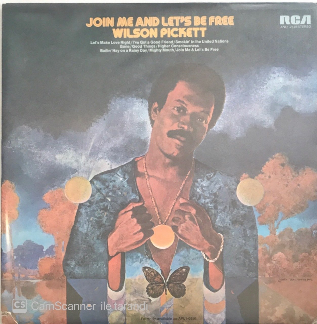 Wilson Pickett Join Me And Let's Be Free LP